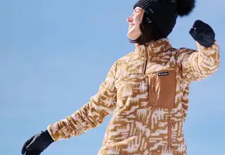 kobieta z kurtce z Columbia Sportswear